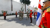 ეროვნულ გვარდიაში მეთაურის უფლებამოსილების გადაბარების ცერემონიალი გაიმართა 