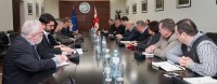 სოფლის მეურნეობის სამინისტროში, საფრანგეთის მეცხოველეობის ინსტიტუტის წარმომადგენლებთან შეხვედრა გაიმართა