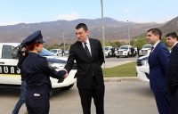 საქართველოს პოლიციის რეგიონალურ დანაყოფებს 180 ახალი, მაღალი გამავლობის ავტომანქანა შეემატა