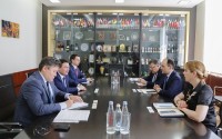 ლევან დავითაშვილი ყაზახური კომპანიის „Food Contract Corporation“ წარმომადგენლებს შეხვდა