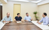 ალექსანდრე მოწერელია ზუგდიდის მერის ახალ მოადგილეებს შეხვდა