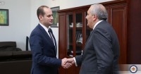 მიხეილ ჯანელიძემ სომხეთის ახლადდანიშნულ ელჩთან გაცნობითი შეხვედრა გამართა 