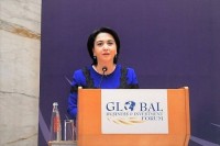 ეკა ბესელიამ გლობალური ბიზნესისა და ინვესტირების ფორუმის მონაწილებს სიტყვით მიმართა