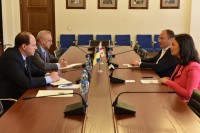 ირაკლი ბერაია უკრაინის ელჩს საქართველოში, შეხვდა   ირაკლი ბერაია უკრაინის ელჩს საქართველოში, შეხვდა