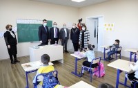 მიხეილ ჩხენკელმა პრემიერ-მინისტრთან ერთად ზედა საქარის ახლადაშენებული საჯარო სკოლა მოინახულა