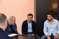 მიხეილ ყაველაშვილმა და კობა კობალაძემ მე-14 საჯარო სკოლაში შეხვედრა გამართა