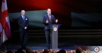 მიხეილ ჯანელიძე ისრაელის ეროვნული დღისადმი მიძღვნილ საზეიმო მიღებას დაესწრო