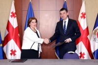 გიორგი გახარიამ და თამარ ჟვანიამ ურთიერთთანამშრომლობის მემორანდუმი გააფორმეს