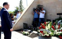 სასჯელაღსრულებისა სამინისტროს წარმომადგენლებმა აგვისტოს ომში დაღუპულ გმირებს პატივი შინდისში მიაგეს