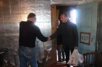 ხულოს მუნიციპალიტეტის მერმა სოციალურად შეჭირვებული ოჯახები მოინახულა