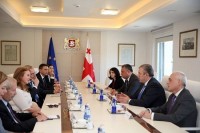 პრემიერი NDI-ის დელეგაციის წევრებს შეხვდა