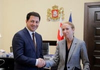 არჩილ თალაკვაძე შეერთებული შტატების ელჩს შეხვდა