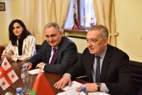 გიორგი ვოლსკი ბელარუსის რესპუბლიკის პარლამენტის თავმჯდომარის  მოადგილეს შეხვდა