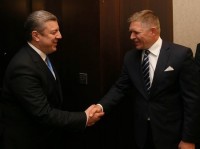 გიორგი კვირიკაშვილი სლოვაკეთის პრემიერ-მინისტრს შეხვდა