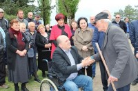 გიორგი გოგლიჩიძემ  ვეტერანებს ფაშიზმზე გამარჯვების დღე მიულოცა 