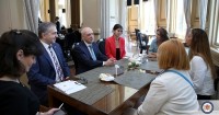 დავით ზალკალიანი ურუგვაიში ქართული ისტორიული დიასპორის შთამომავლებს შეხვდა