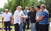 ვლადიმერ იმნაძე წეროვანში ვეტერანებს შეხვდა