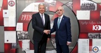 დავით ზალკალიანი საქართველოში ვიზიტით მყოფ ბელგიელ კოლეგას შეხვდა