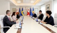 გიორგი გახარია შვედეთის სამეფოს საგარეო საქმეთა მინისტრს შეხვდა