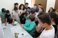 მუხურის მეფუტკრეობის ბაზაზე სკოლის მოსწავლეებს სემინარი ჩაუტარდათ