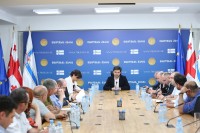  თბილისის მერიაში ტაქსების კომპანიების წარმომადგენლებთან შეხვედრა გაიმართა