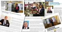 ესტონეთის, ჩინეთის და კანადის ცნობილმა გამოცემებმა, პირველი რესპუბლიკის 100 წლისთავის ფარგლებში საქართველოს შესახებ პუბლიკაციები გამოაქვეყნეს. 