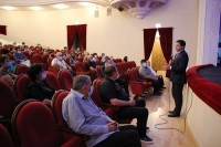 არჩილ თალაკვაძე და ვასილ ჩიგოგიძე ოზურგეთის თეატრის დასს შეხვდნენ