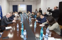 სურსათის ეროვნულ სააგენტოში მსხვილი სავაჭრო ქსელების წარმომადგენლებთან შეხვედრა გაიმართა