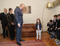 მამუკა ბახტაძე დიასპორის წარმომადგენლებს და სტრასბურგის საკვირაო სკოლის მოსწავლეებს შეხვდა
