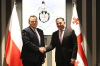 სახელმწიფო უსაფრთხოების სამსახურის უფროსი პოლონეთის შიდა უსაფრთხოების სააგენტოს უფროსს შეხვდა
