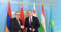  საქართველოს ელჩი ყაზახეთში „ყაზახეთის რესპუბლიკის დიპლომატიური სამსახურის 25 წლისთავთან“ დაკავშირებით სამახსოვრო მედლით დააჯილდოვეს