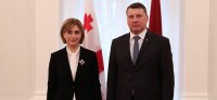 საქართველოს ელჩმა ლატვიაში ლატვიის პრეზიდენტს რწმუნებათა სიგელები გადასცა