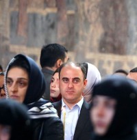 დავით ნარმანია სვეტიცხოველში საზეიმო წირვას დაესწრო