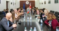 ხატია წილოსანი SYMPA-ს საგანმანათლებლო პროგრამის მონაწილეებს შეხვდა