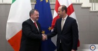 მიხეილ ჯანელიძე ირლანდიის სენატის თავმჯდომარეს შეხვდა