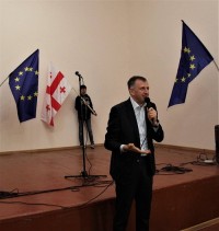 ზურაბ პატარაძემ სოფელ ოქრუაშვილებში კულტურის სახლი გახსნა