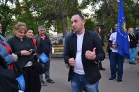 ლევან დავითაშვილი მერვე ლეგიონში მოსახლეობას შეხვდა