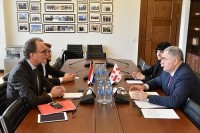 ირაკლი კოვზანაძე ნიდერლანდების სამეფოს ელჩს შეხვდა