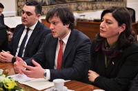 ირაკლი კობახიძე პოლონეთის სეიმის მარშალს შეხვდა