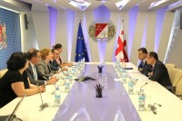  დიმიტრი ქუმსიშვილი სავალუტო ფონდის ტექნიკური დახმარების მისიის წევრებს შეხვდა