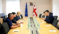 გიორგი გახარია დავით დადუნაშვილს და სახალხო დამცველს შეხვდა