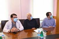 თენგიზ ცერცვაძემ სამხედრო ჰოსპიტალის მუშაობას უმაღლესი შეფასება მისცა