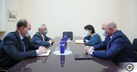  საგარეო საქმეთა სამინისტროში საქართველოში უკრაინის საგანგებო და სრულუფლებიან ელჩთან შეხვედრა გაიმართა 
