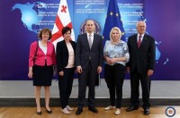 მიხეილ ჯანელიძე ბუნდესტაგის სამხრეთ კავკასიის ქვეყნებთან ურთიერთობების ჯგუფის წევრებს შეხვდა
