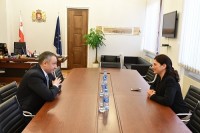 სოფიო ქაცარავა ესპანეთის სამეფოში საქართველოს საგანგებო და სრულუფლებიან ელჩს შეხვდა