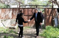  სოზარ სუბარმა შიდა ქართლის რეგიონში დევნილი ოჯახებისთვის შესყიდული სახლები მოინახულა