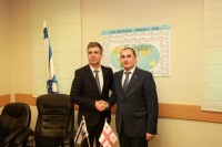 დიმიტრი ქუმსიშვილი ისრაელის ეკონომიკისა და მრეწველობის მინისტრს შეხვდა